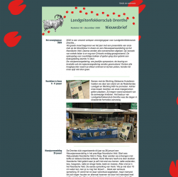 Ontwerp en verzorgen nieuwsbrieven